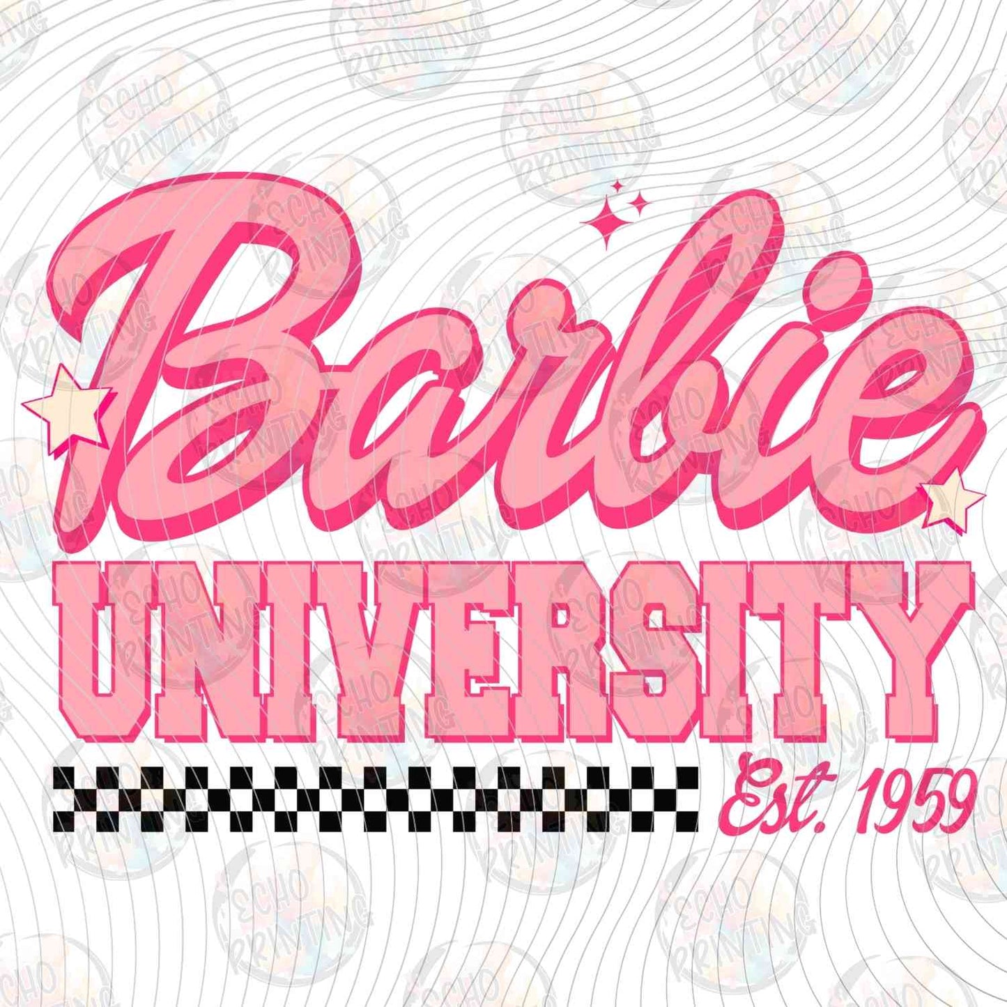 BRBEG 2 - FASHION DOLL UNIVERSITY LOGO