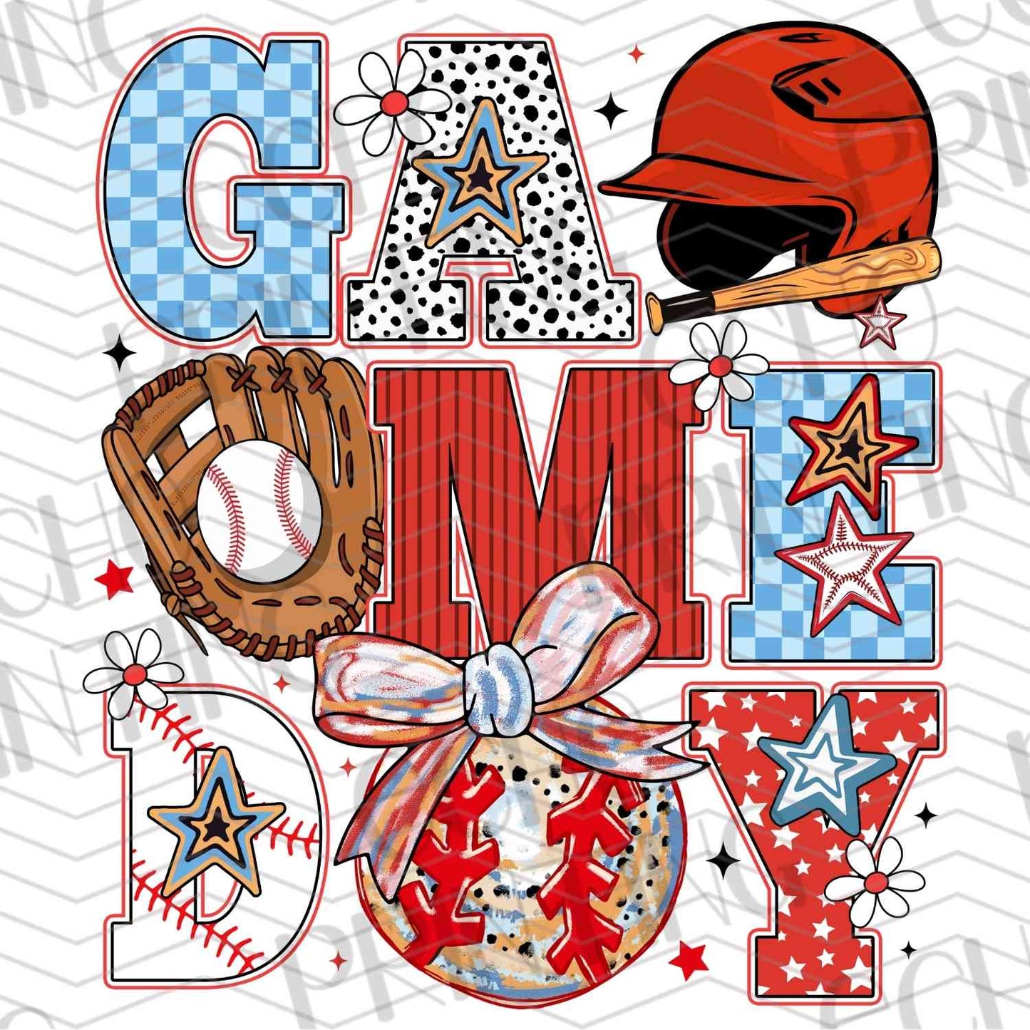 BSBG 109 - GAME DAY RED BOW
