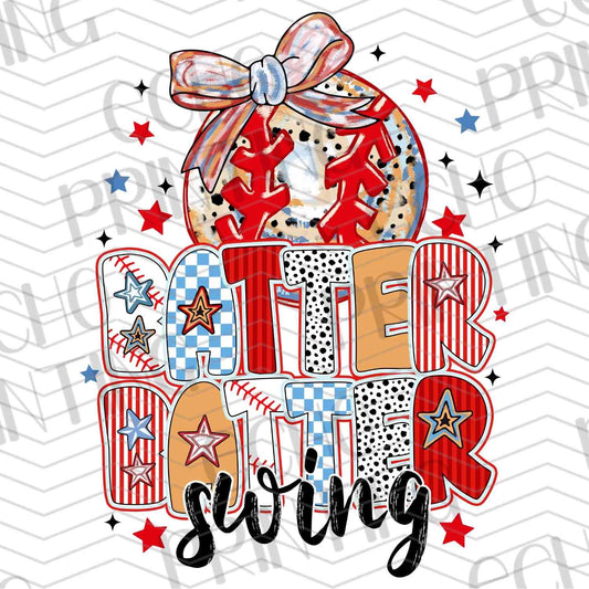 BSBG 114 - BATTER BATTER SWING RED WHITE