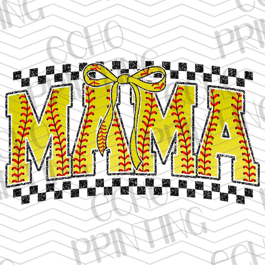 BSBG 118 - MAMA YELLOW CHECKERED
