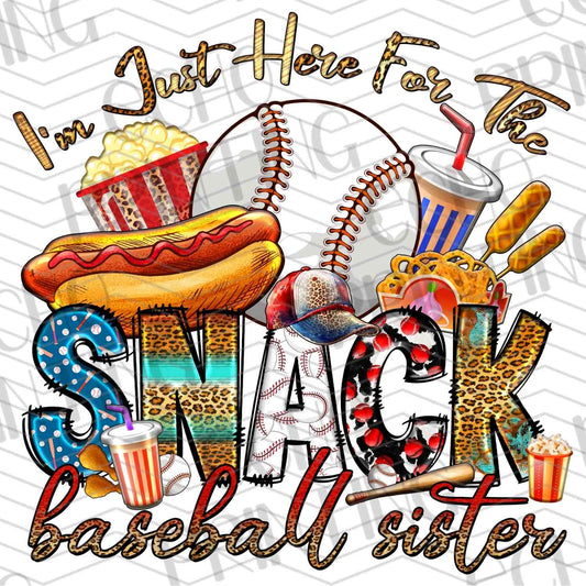 BSBG 132 - SNACK BASEBALL SISTER