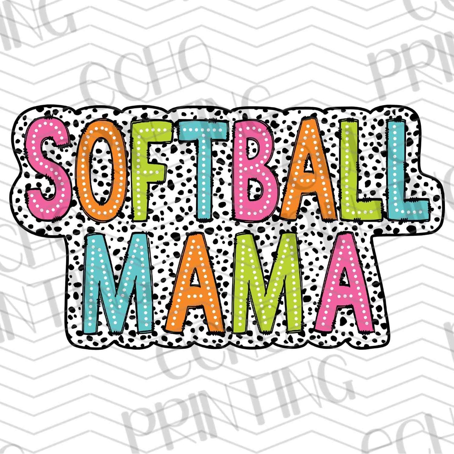 BSBG 133 - SOFTBALL MAMA