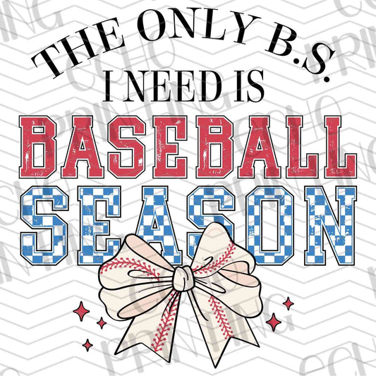 BSBG 161 - BASEBALL SEASON B.S.