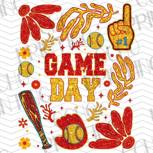 BSBG 167 - GAME DAY RED YELLOW