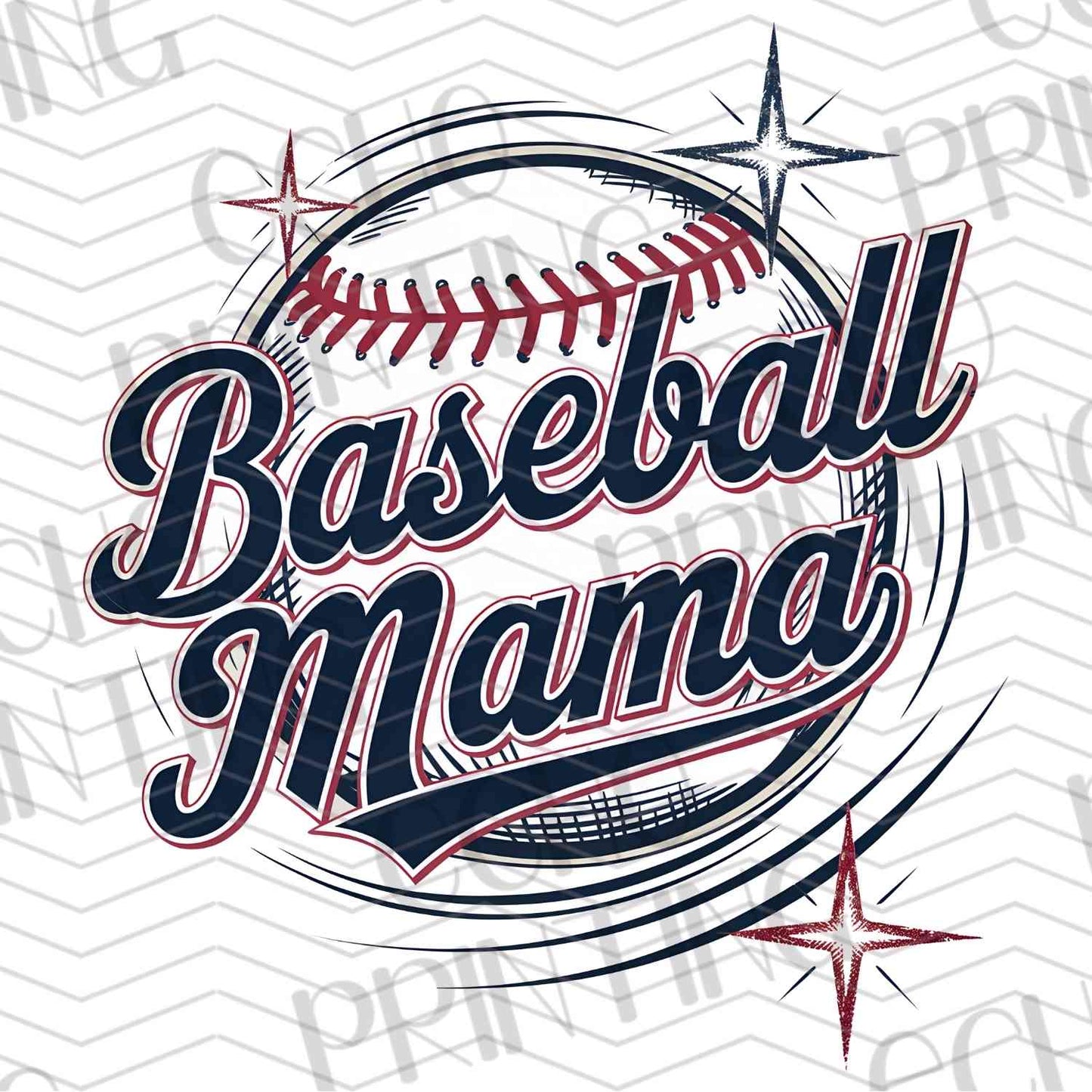 BSBG 176 - BASEBALL MAMA SWIRL