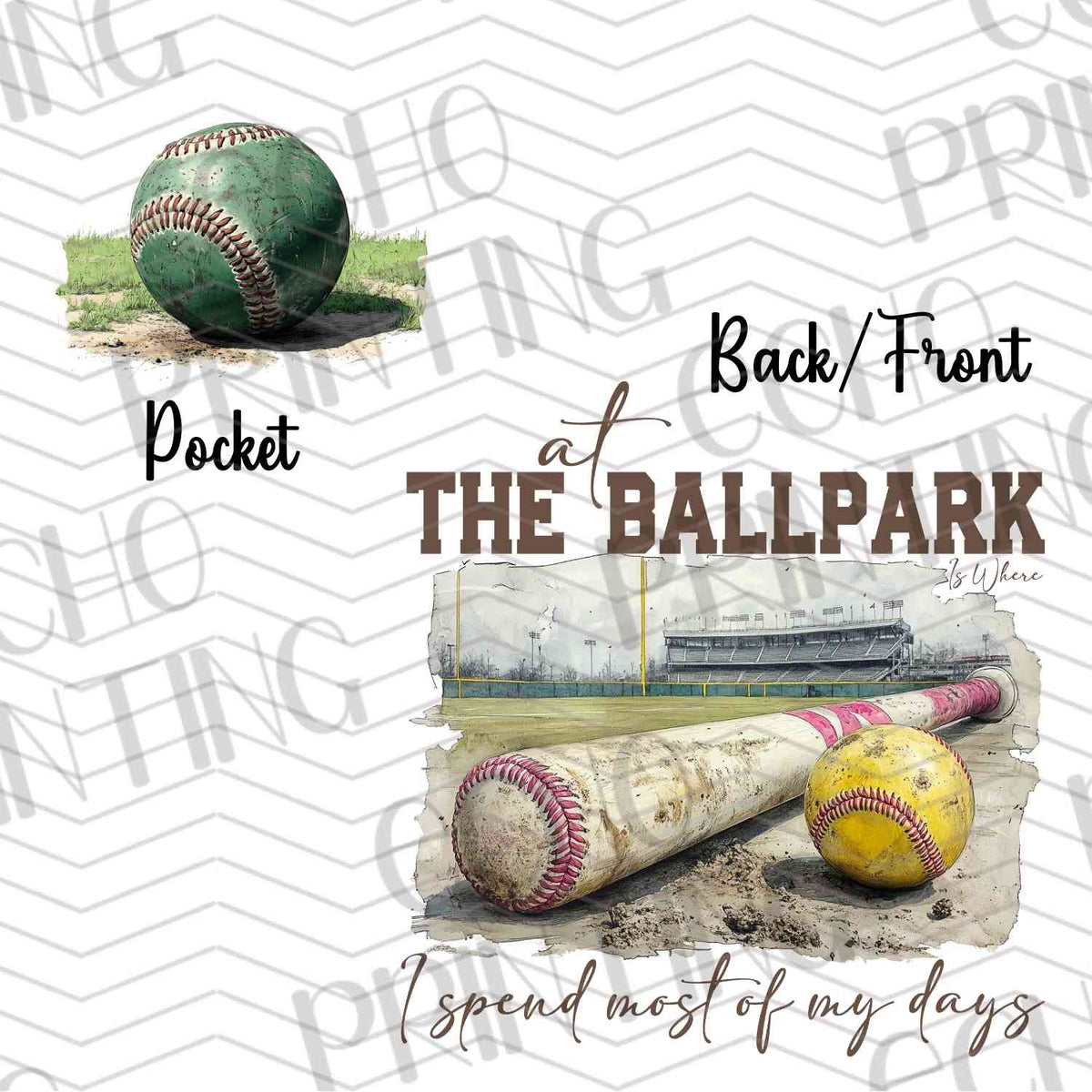 BSBG 177 - BALLPARK DAYS **POCKET SOLD SEPERATELY**
