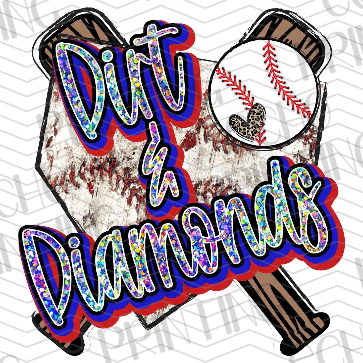 BSBG 17 - DIRT AND DIAMONDS GRUNGY BASEBALL