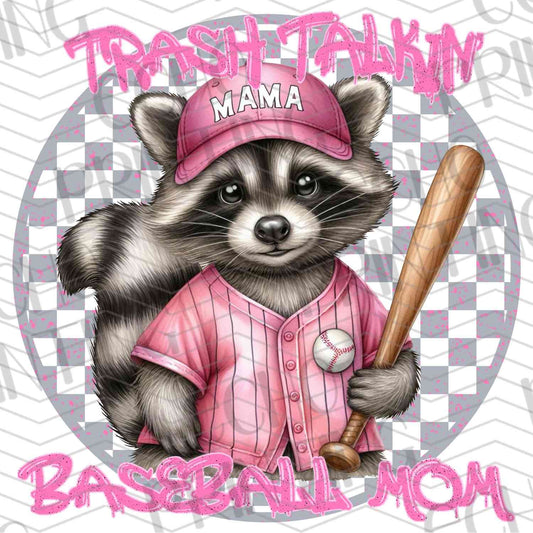 BSBG 246 - TRASH TALKIN BASEBALL MOM