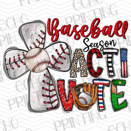 BSBG 282 – BASEBALL VOTE HEART