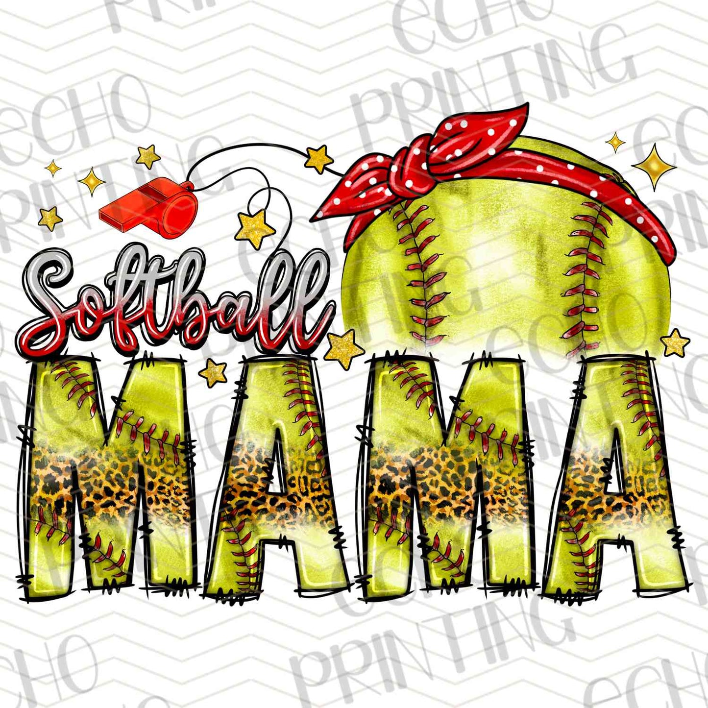 BSBG 291 – SOFTBALL MAMA GLITTER