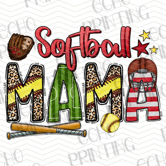 BSBG 296 –  SOFTBALL MAMA