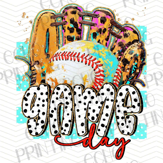BSBG 319 - COLORFUL BASEBALL MOM