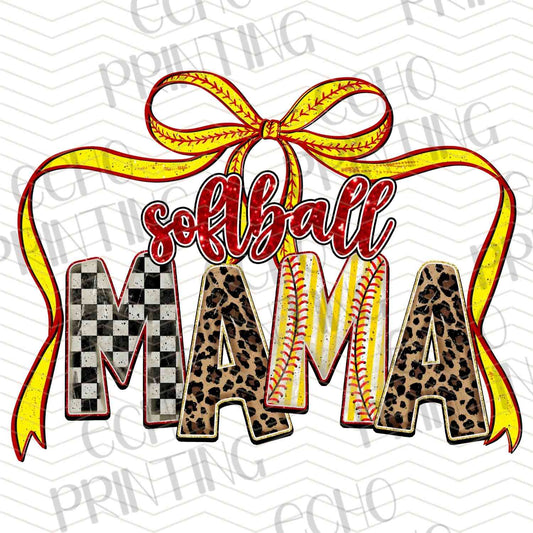 BSBG 321 - SOFTBALL MAMA BOW
