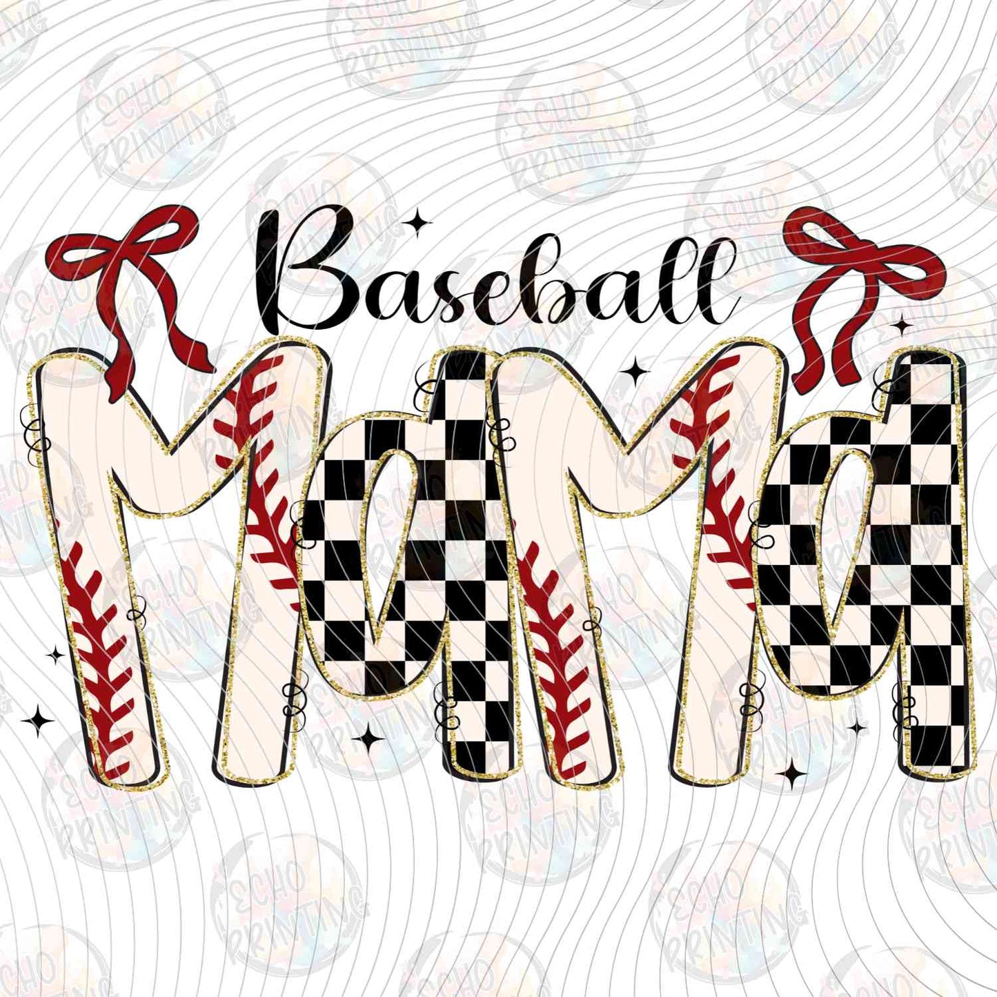 BSBG 468 - BASEBALL MAMA CHECKER