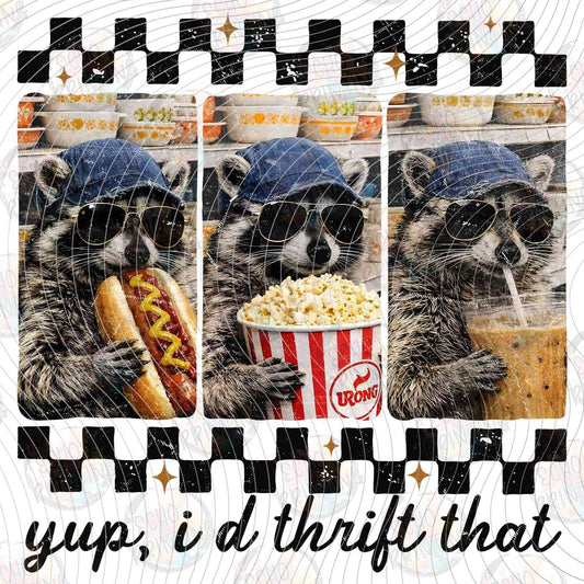 BSBG 482 - RACCOON SNACK BASEBALL