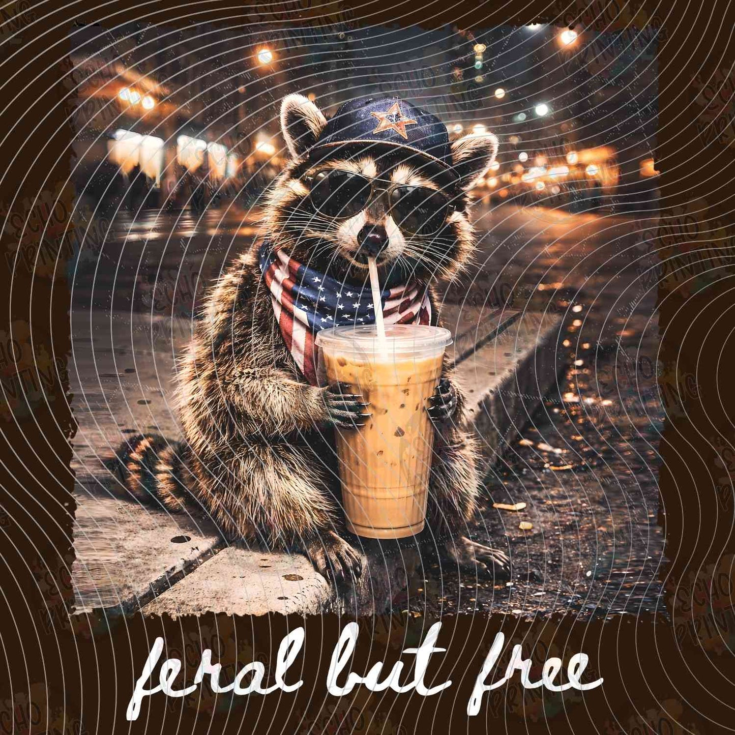 BSBG 484 - FERAL BUT FREE RACCOON