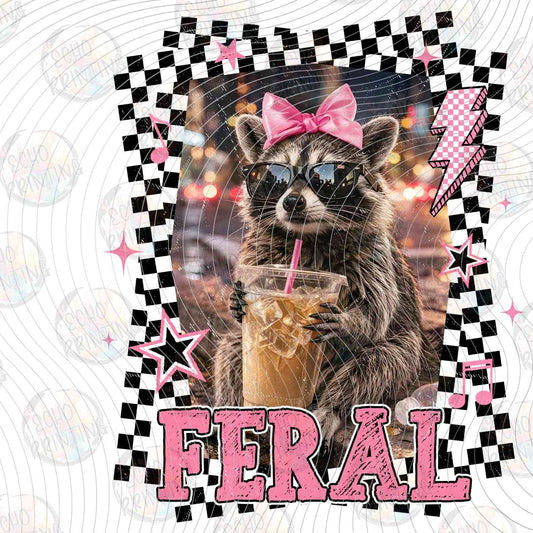 BSBG 486 - FERAL RACCOON CHECKER