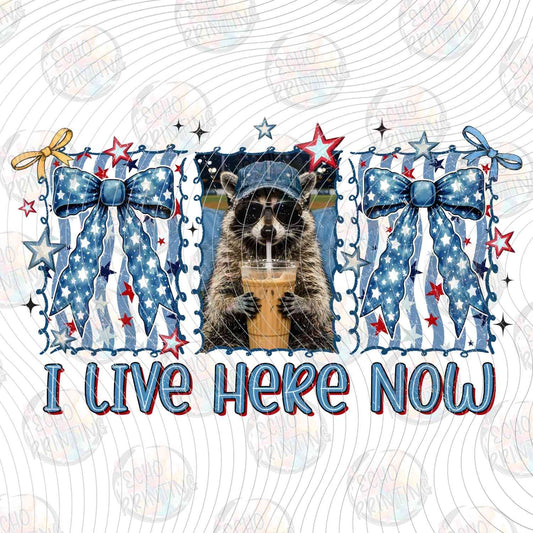BSBG 489 - I LIVE HERE NOW DOG
