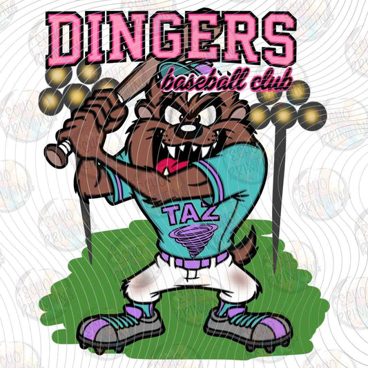 BSBG 668 - DINGERS BASEBALL CLUB