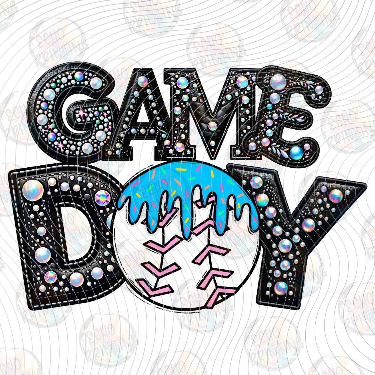 BSBG 713 - GAME DAY BASEBALL DRIP