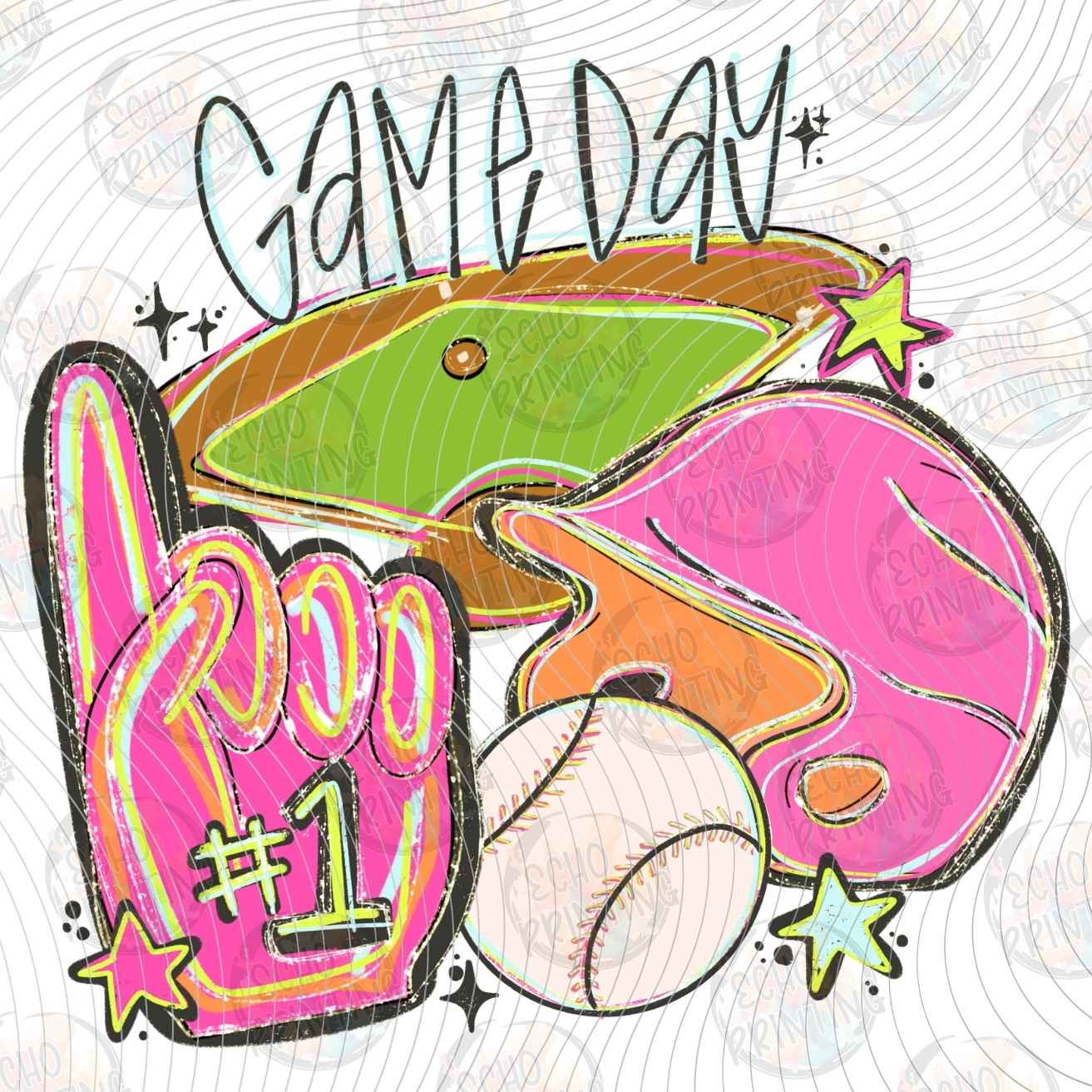 BSBG 716 - GAME DAY SOFTBALL CHAMPION
