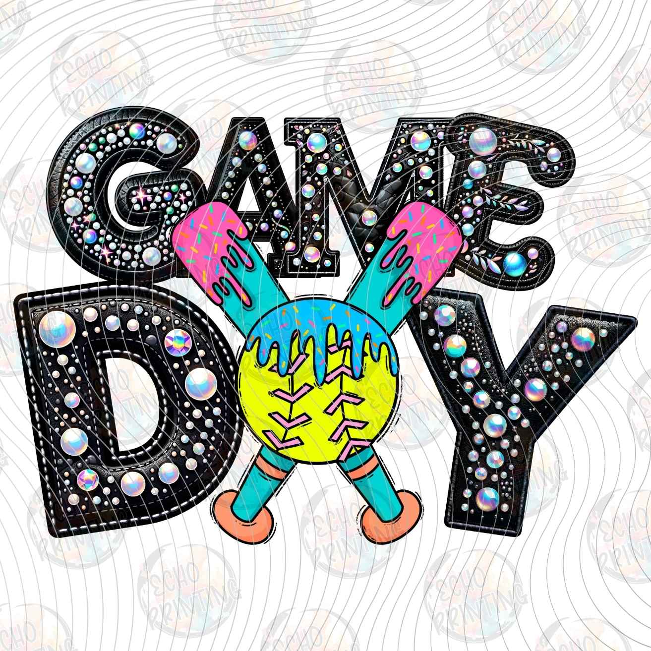 BSBG 718 - GAME DAY SOFTBALL DRIP
