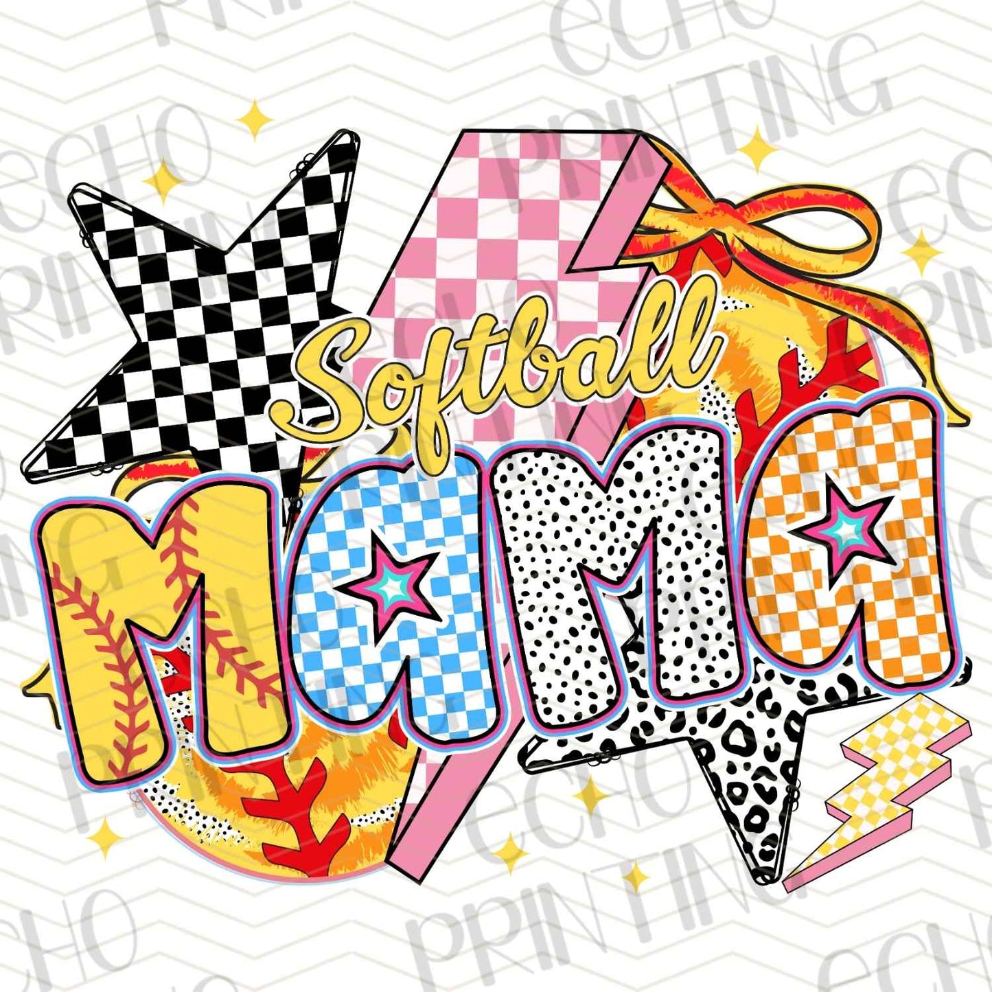 BSB 258 - SOFTBALL MAMA