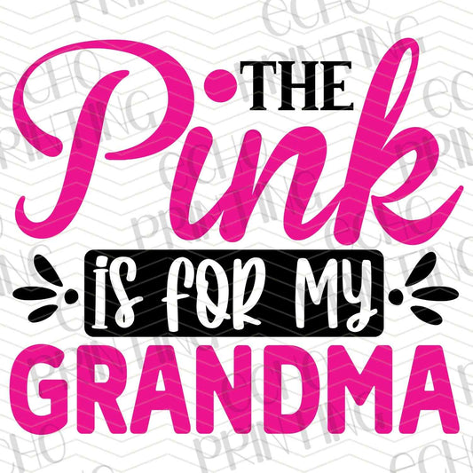 BSCRA 117 – THE PINK IS FOR MY GRANDMA