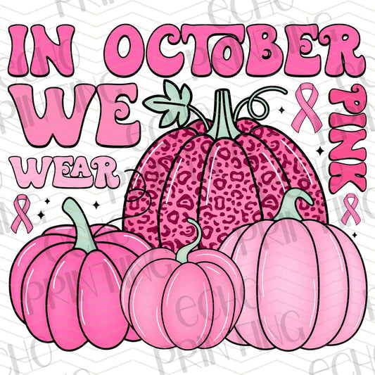BSCRA 122 – IN OCTOBER WE WEAR PINK PUMPKINS
