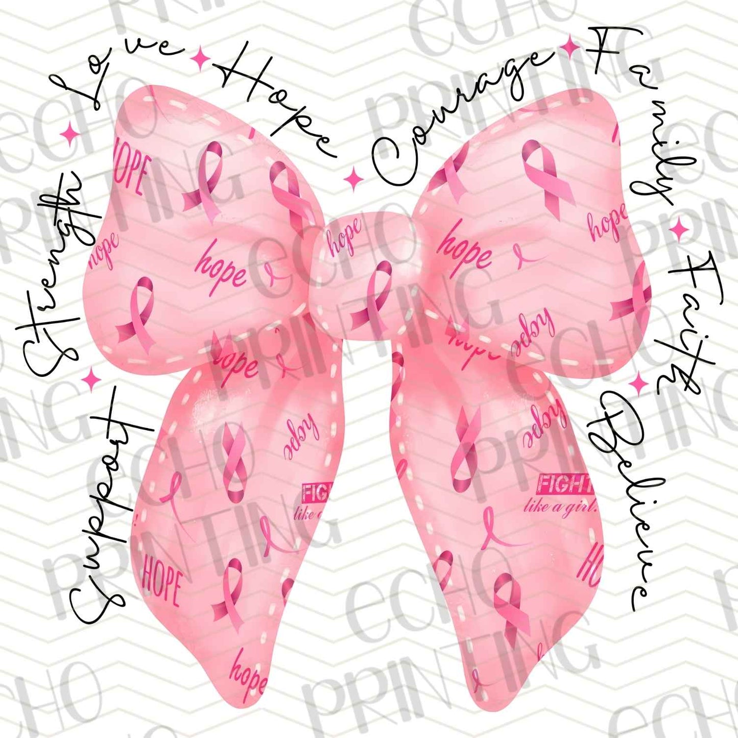 BSCRA 14 – PINK HOPE BOW