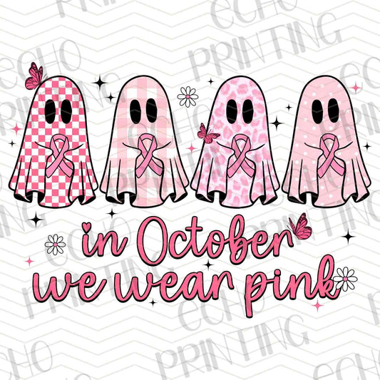 BSCRA 182 – IN OCTOBER WE WEAR PINK GHOSTS