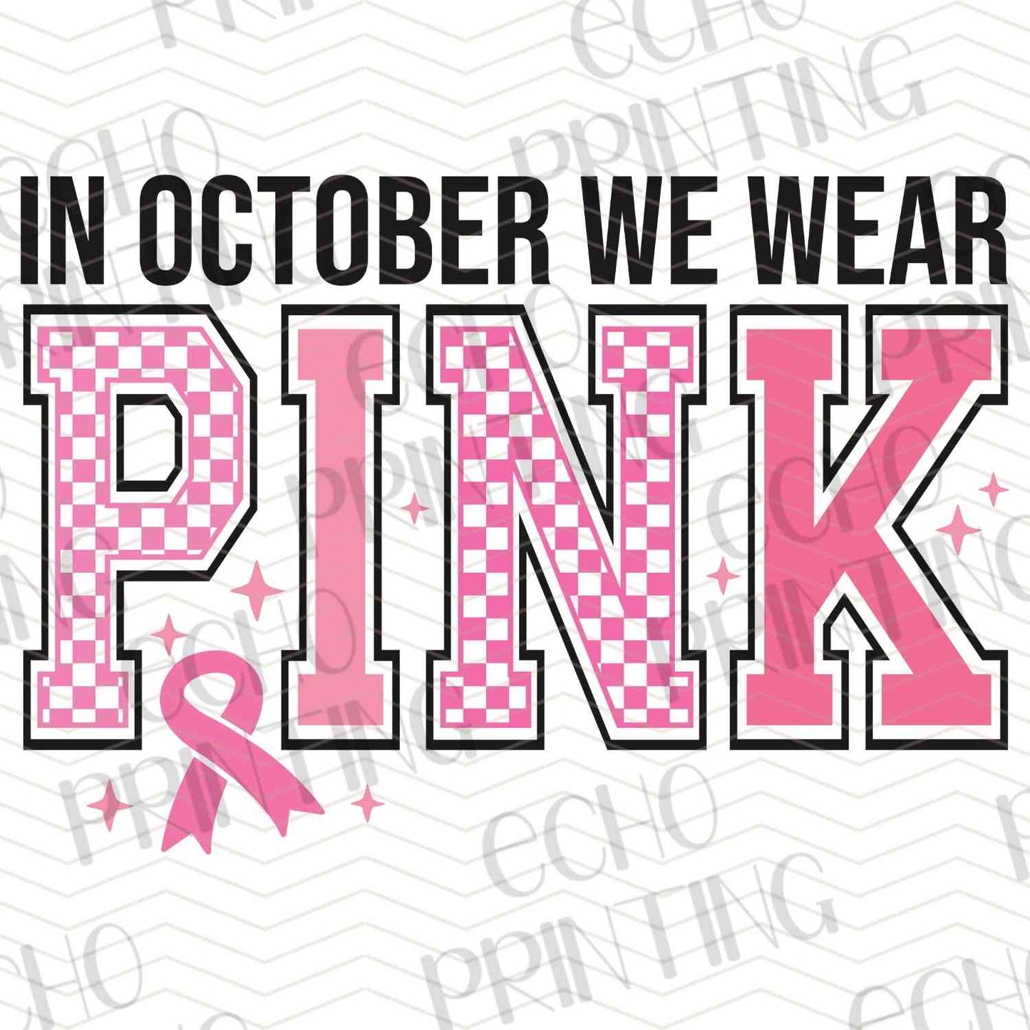 BSCRA 196 – IN OCTOBER WE WEAR PINK STRIPED