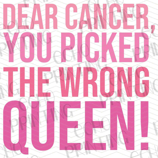 BSCRA 198 – DEAR CANCER YOU PICKED THE WRONG QUEEN