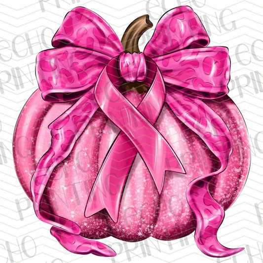 BSCRA 206 – PINK PUMPKIN RIBBON BOW