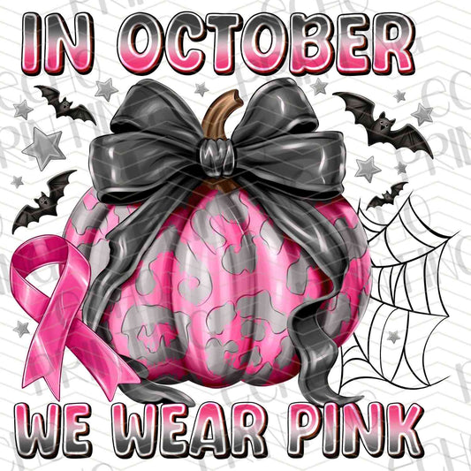 BSCRA 208 – IN OCTOBER WE WEAR PINK PUMPKIN