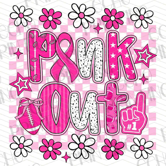 BSCRA 20 – PINK RIBBON LETTERING WITH HEARTS