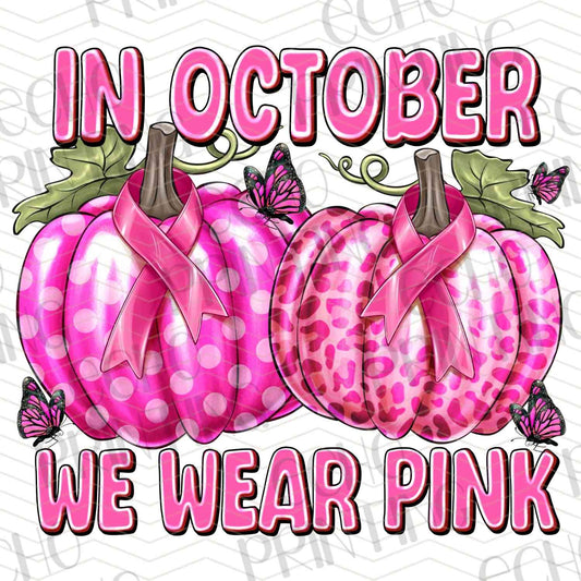 BSCRA 211 – IN OCTOBER WE WEAR PINK GLITTER BALLOONS