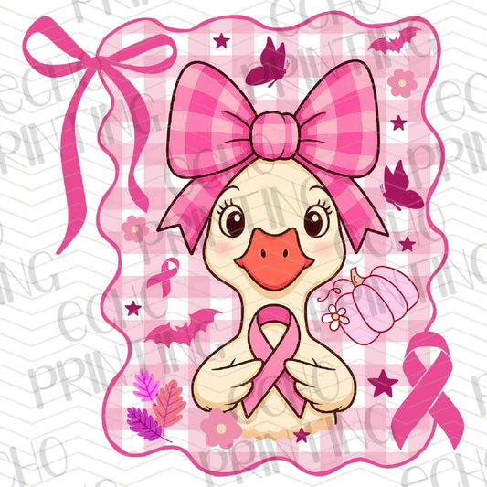 BSCRA 35 – PINK BOW WITH CUTE CHARACTER AND RIBBON