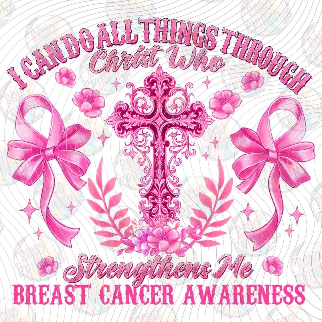 BSCRA 373 - BREAST CANCER AWARENESS CROSS