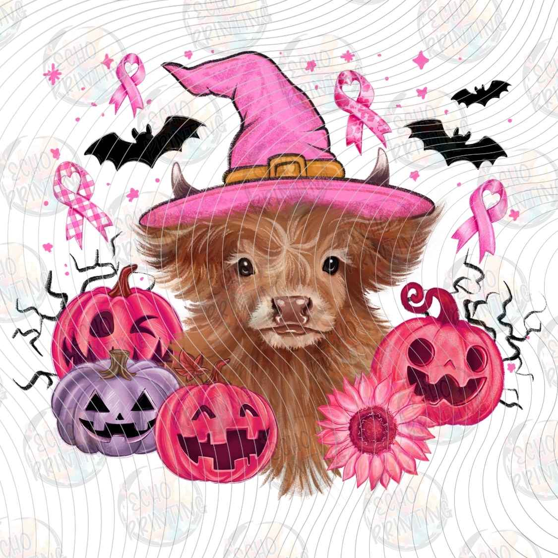 BSCRA 383 - OCTOBER PINK COW HALLOWEEN