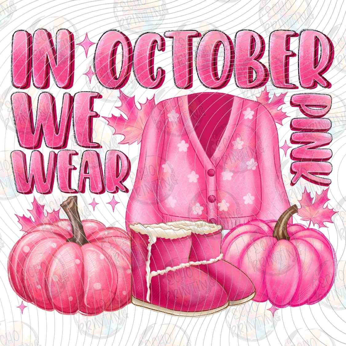 BSCRA 384 - IN OCTOBER WE WEAR PINK