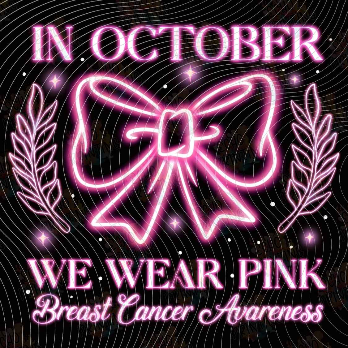 BSCRA 406 - IN OCTOBER WE WEAR PINK