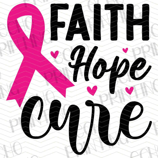 BSCRA 40 – FAITH HOPE CURE WITH PINK RIBBON