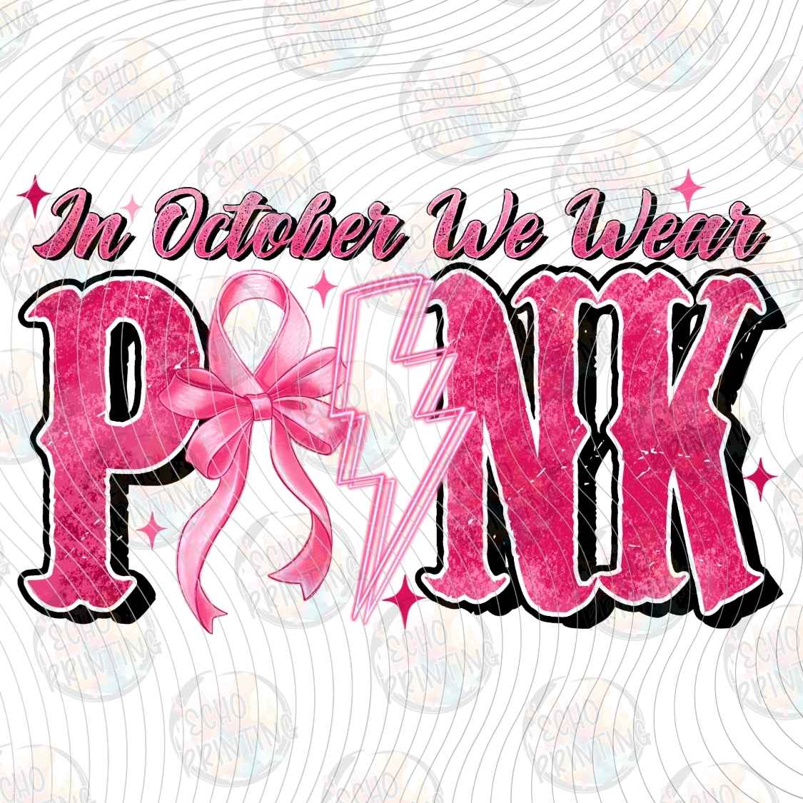 BSCRA 415 - IN OCTOBER WE WEAR PINK