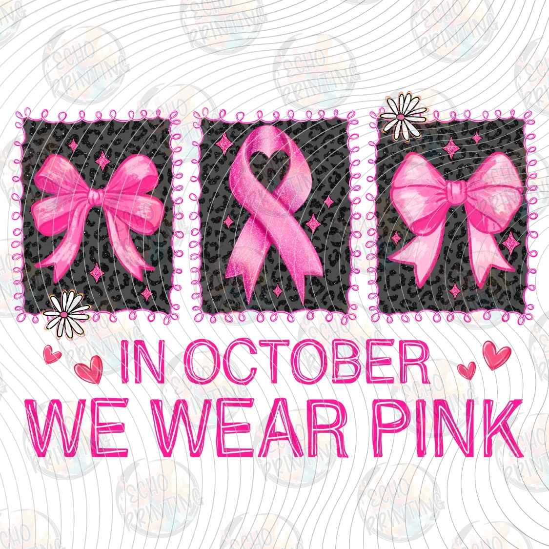 BSCRA 419 - IN OCTOBER WE WEAR PINK