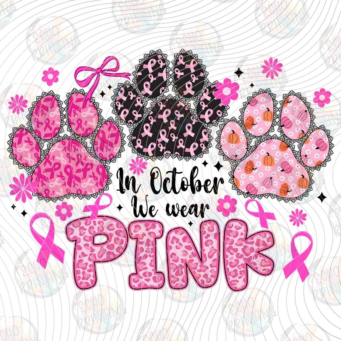 BSCRA 438 - IN OCTOBER WE WEAR PINK