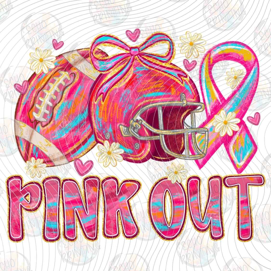 BSCRA 445 - PINK OUT HELMET DESIGN
