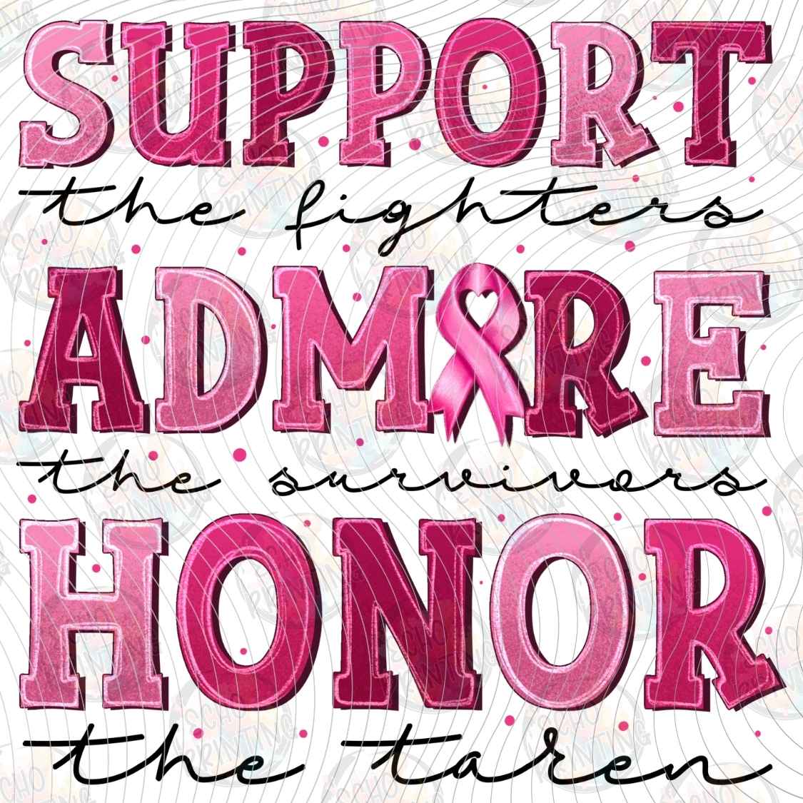 BSCRA 471 - SUPPORT ADMIRE HONOR CANCER