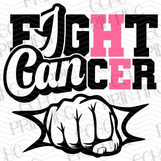 BSCRA 47 – FIGHT CANCER FIST AND RIBBON