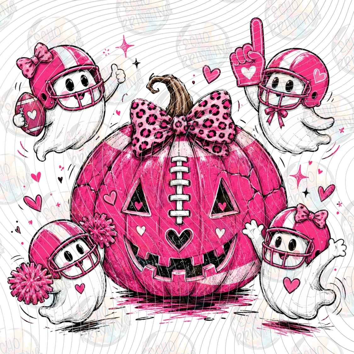 BSCRA 513 - PINK PUMPKIN AWARENESS FRIENDS